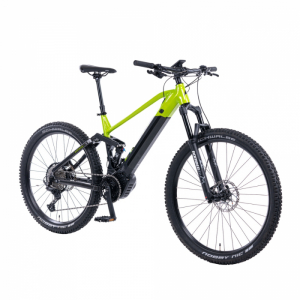  - Horský celoodpružený elektrobicykel Levit Svarog BF Overstep 630 29"/27,5" - model 2024 Lime black pearl - L (18,5", 175-185 cm)