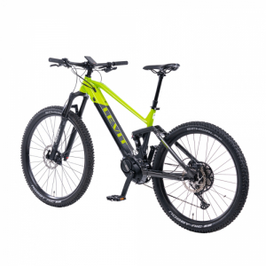  - Horský celoodpružený elektrobicykel Levit Svarog BF Overstep 630 29"/27,5" - model 2024 Lime black pearl - L (18,5", 175-185 cm) 2
