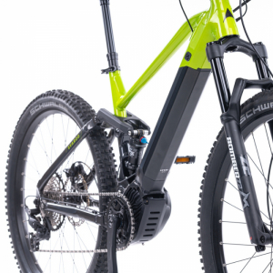  - Horský celoodpružený elektrobicykel Levit Svarog BF Overstep 630 29"/27,5" - model 2024 Lime black pearl - L (18,5", 175-185 cm) 3
